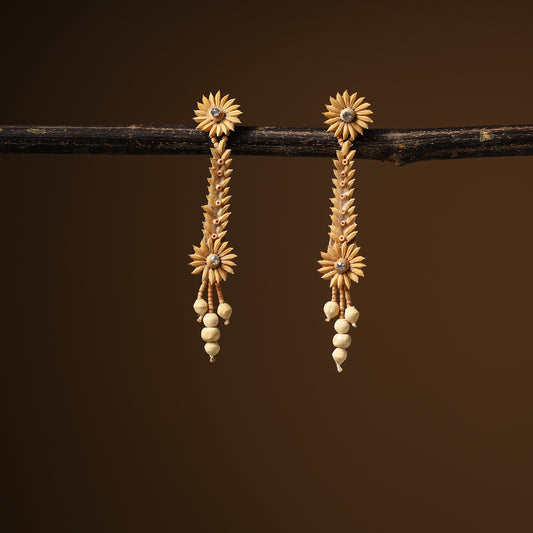 Handcrafted Rice Paddy Earrings by Putul Das Mitra