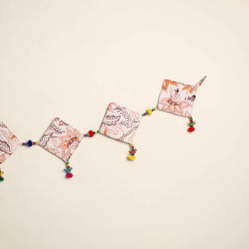 Handmade Bead Work Fabric Toran for Home Decor