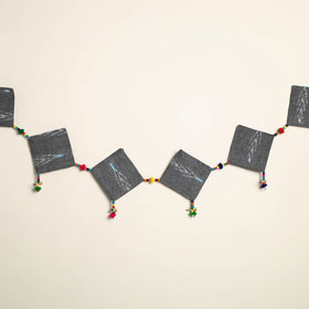 Handmade Bead Work Fabric Toran for Home Decor