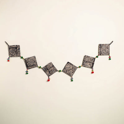 Handmade Bead Work Fabric Toran for Home Decor