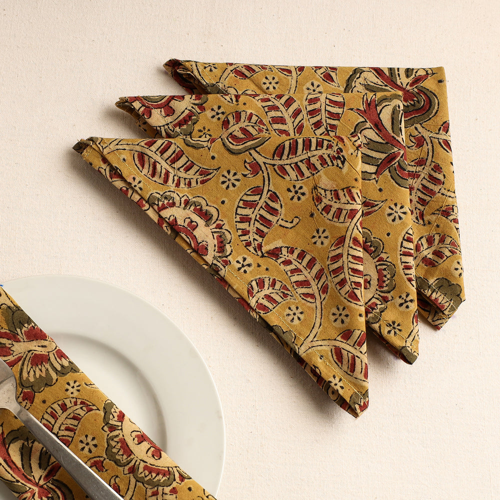 kalamkari cotton napkins