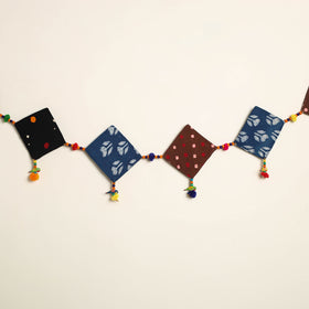 Handmade Bead Work Fabric Toran for Home Decor