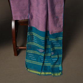 Phulia Jamdani Silk Cotton 3pc Unstitched Dress Material Suit Set 45