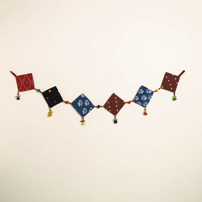 Handmade Bead Work Fabric Toran for Home Decor