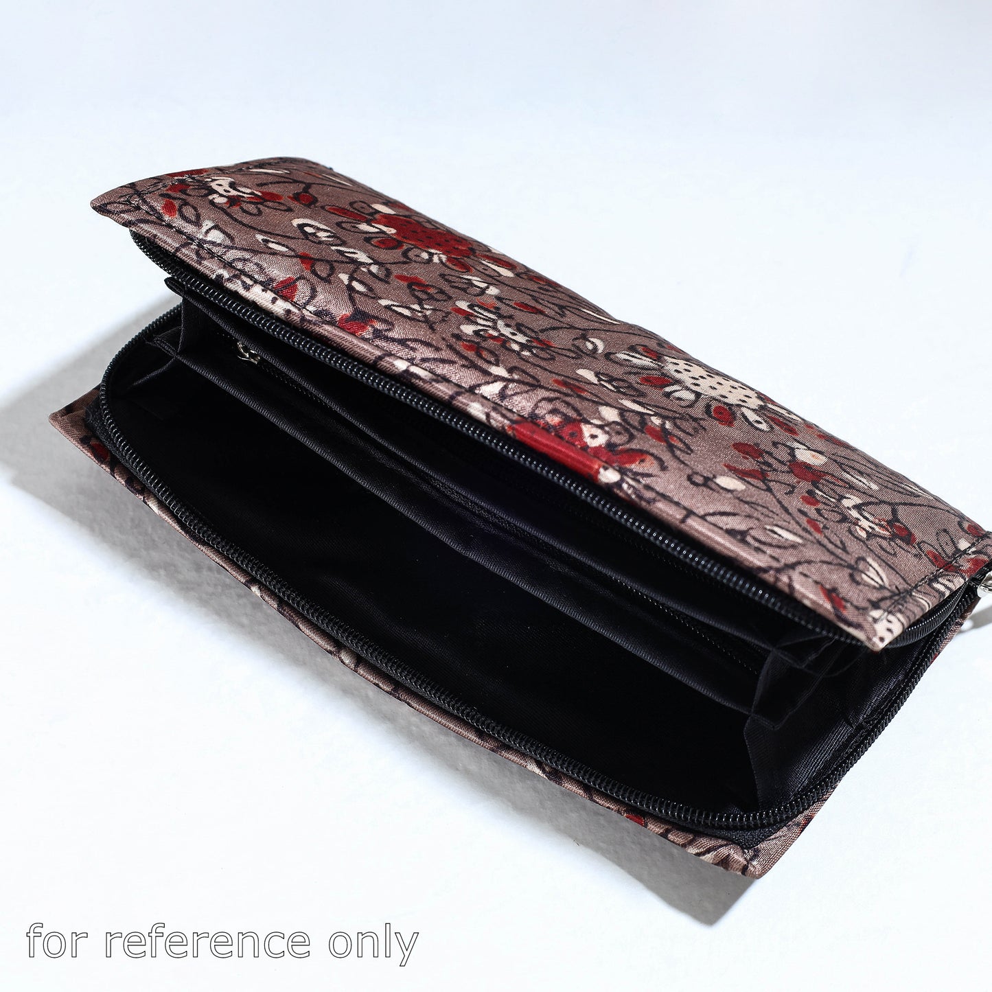 Handcrafted Ajrakh Mashru Silk Clutch / Wallet
