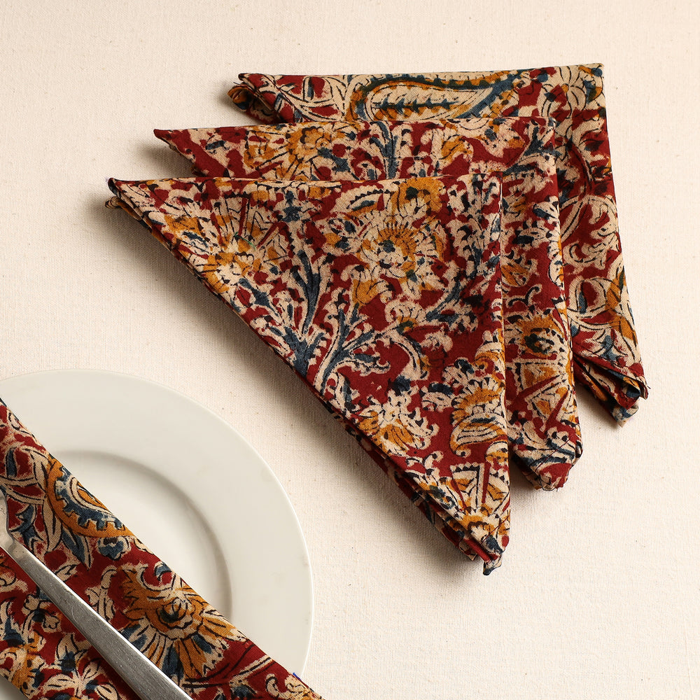 kalamkari cotton napkins