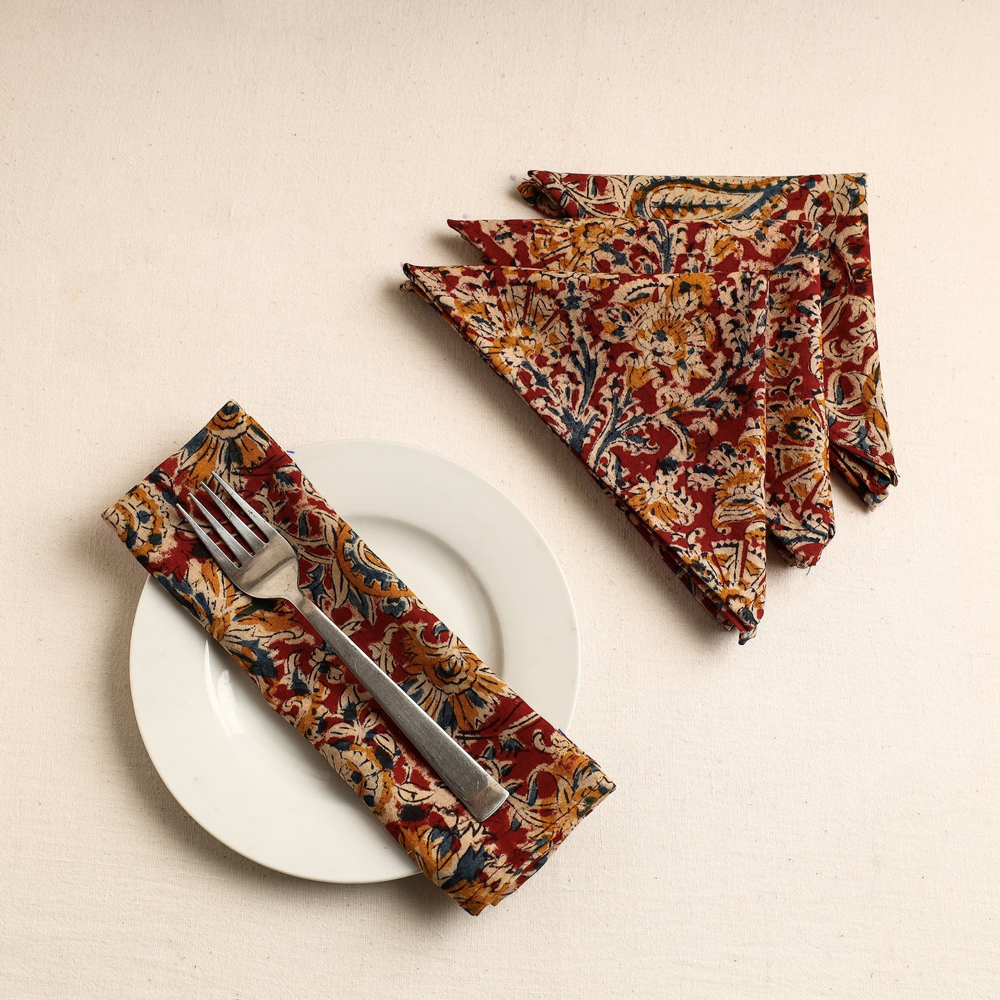 kalamkari cotton napkins