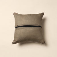 Grey - Tie & Dye Bandhani Cushion Cover 23