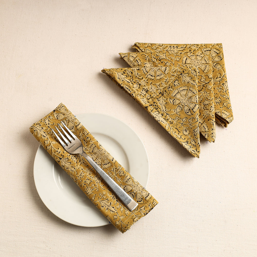 kalamkari cotton napkins