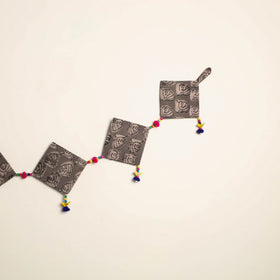 Handmade Bead Work Fabric Toran for Home Decor