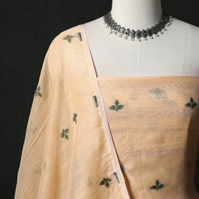 Jamdani Silk Cotton 2pc Unstitched Dress Material Kurta Set 39