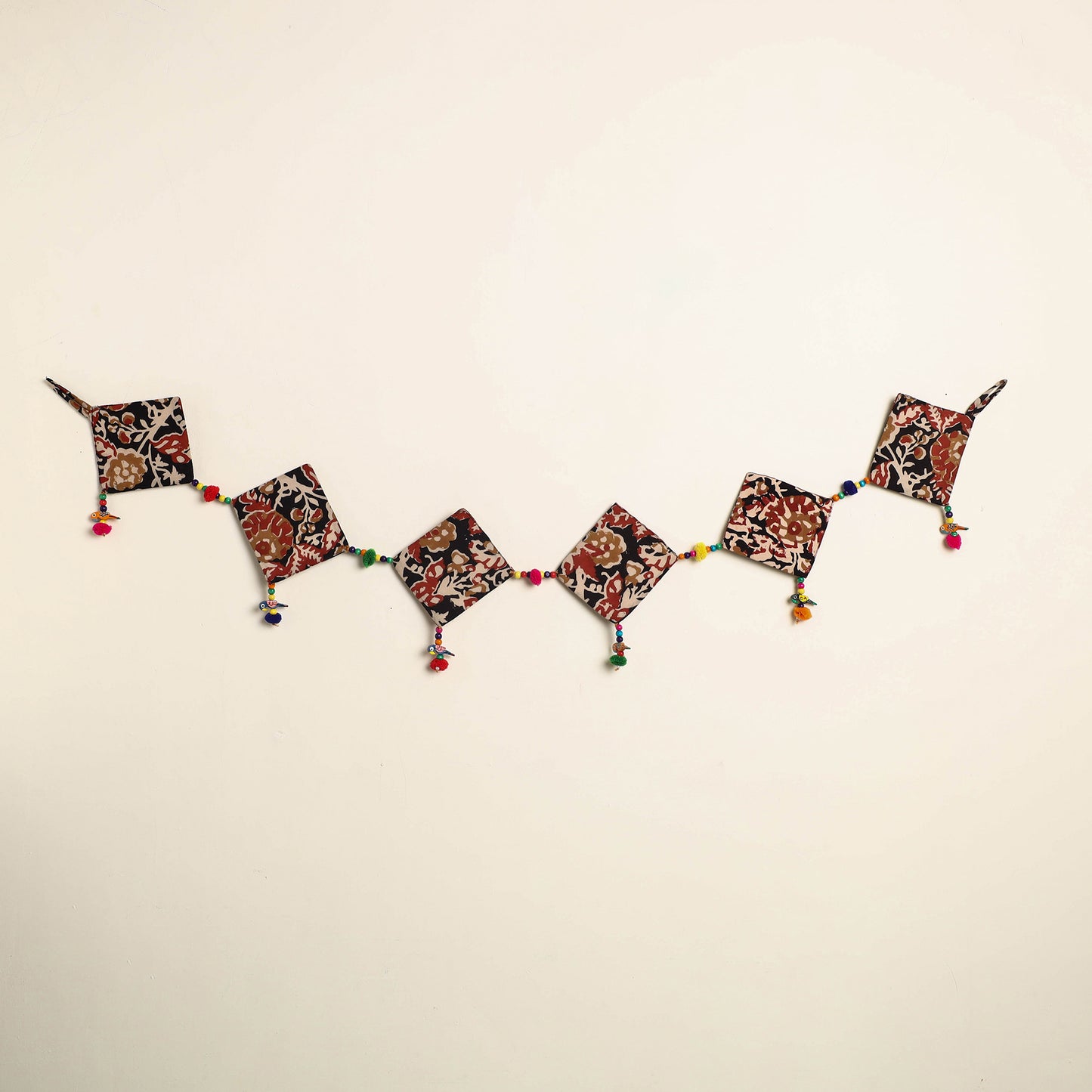 Handmade Bead Work Fabric Toran for Home Decor