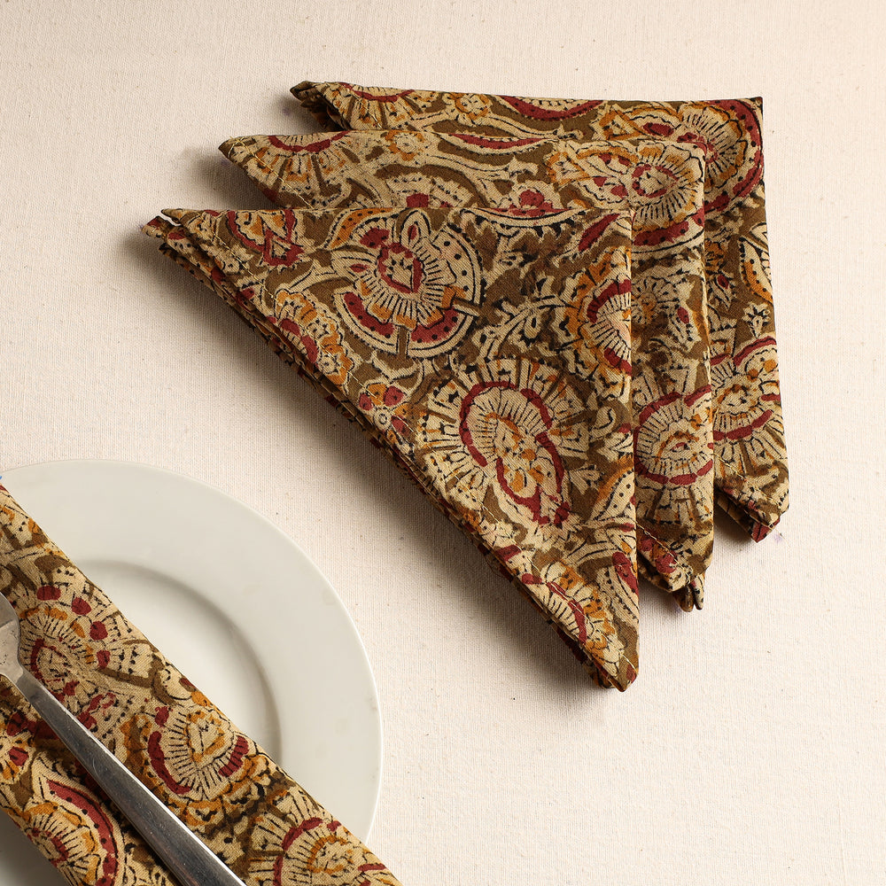 kalamkari cotton napkins