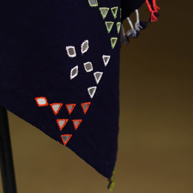 Kutch Handwoven Mirror Work Acrylic Wool Shawl 135