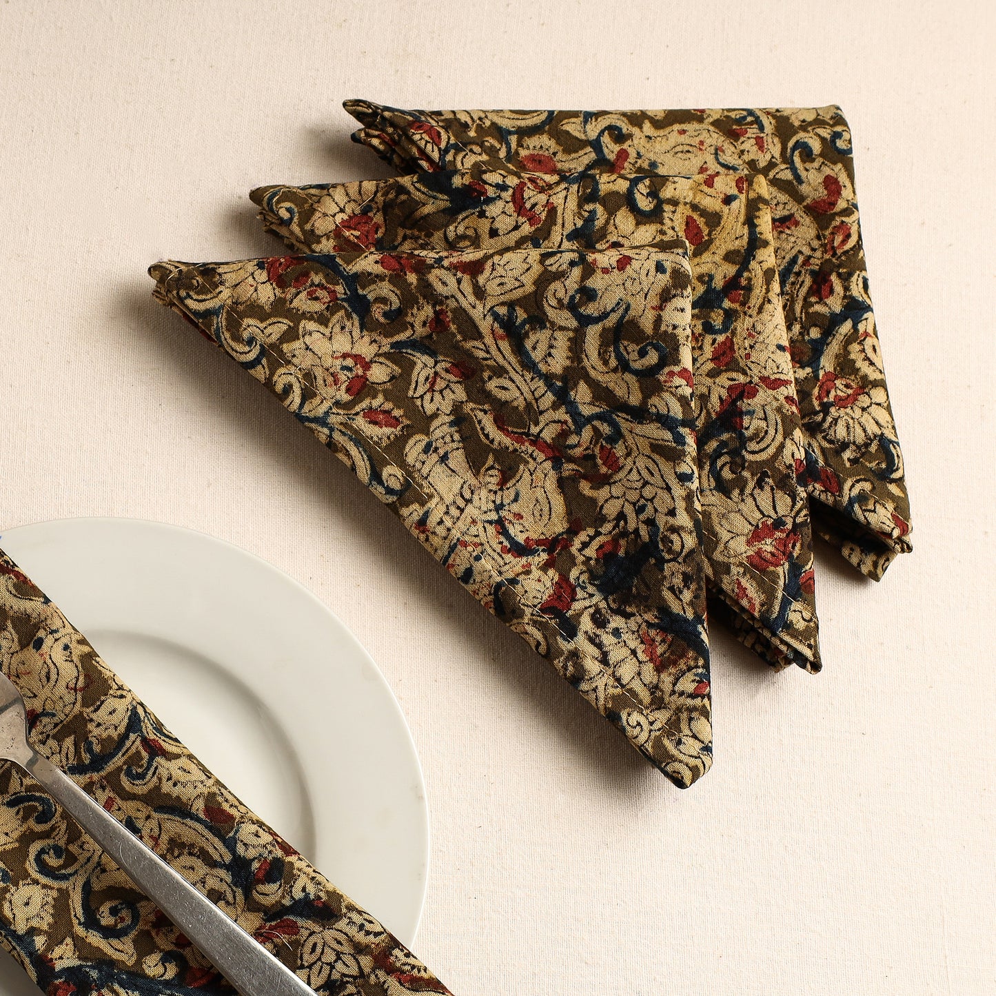 kalamkari cotton napkins