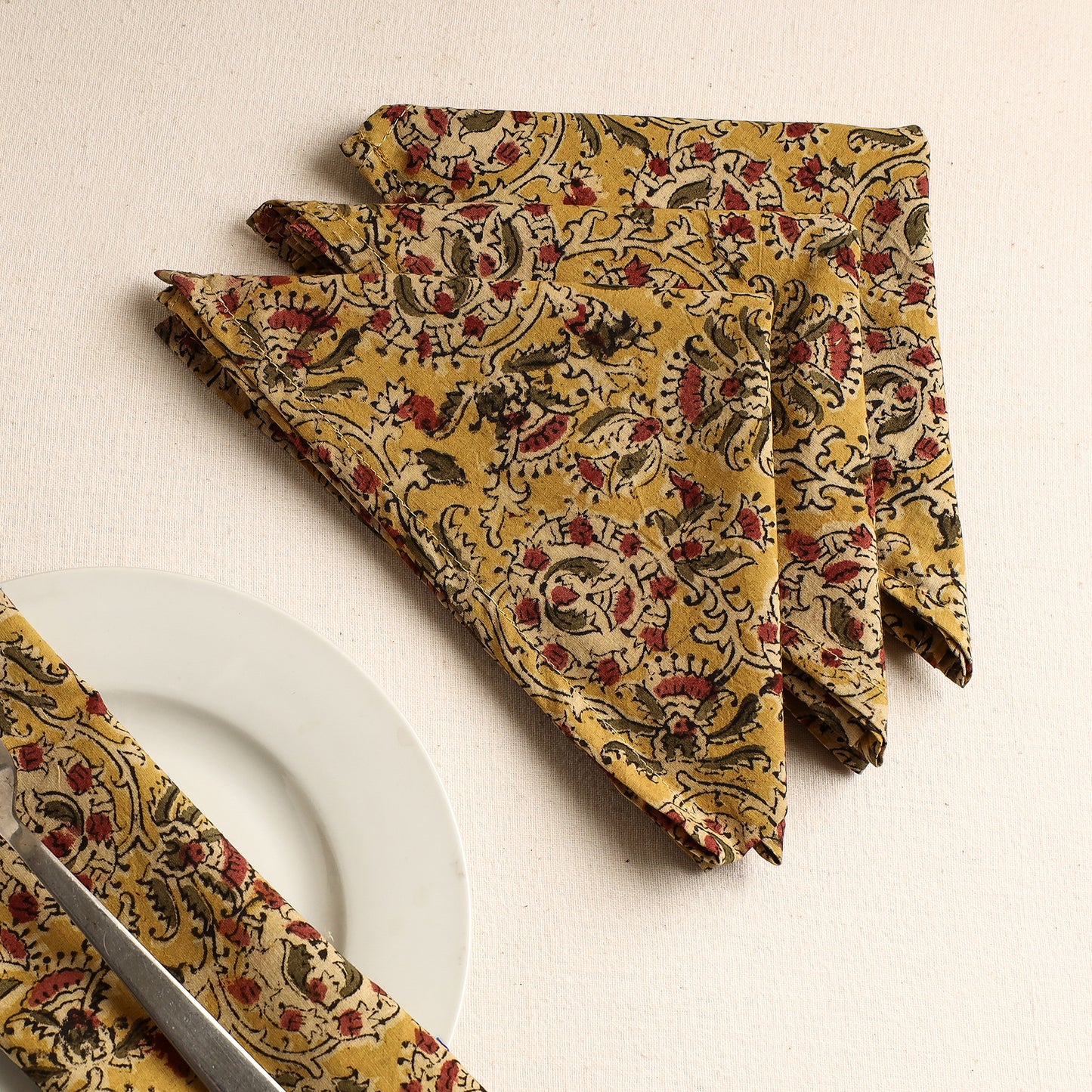 kalamkari cotton napkins