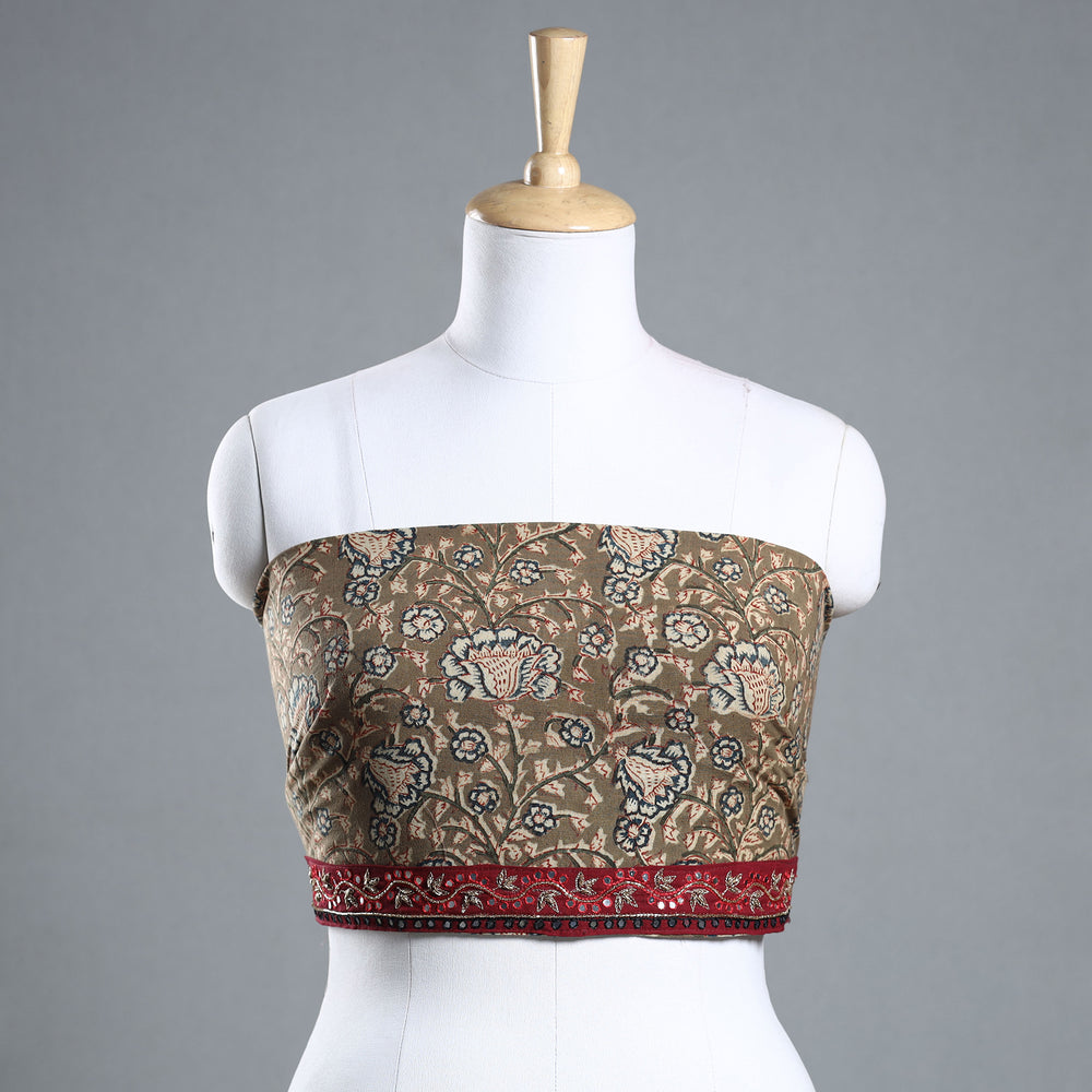 kalamkari blouse piece