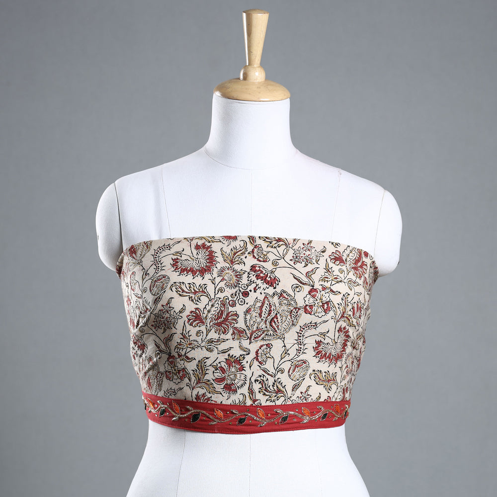 kalamkari blouse piece