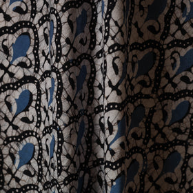 Blue - cotton kutch batik fabric 21 - handcrafted