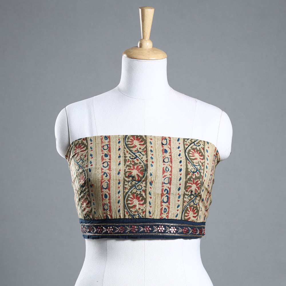 kalamkari blouse piece