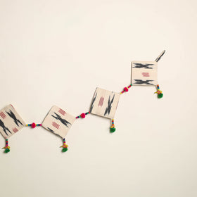 Handmade Bead Work Fabric Toran for Home Decor