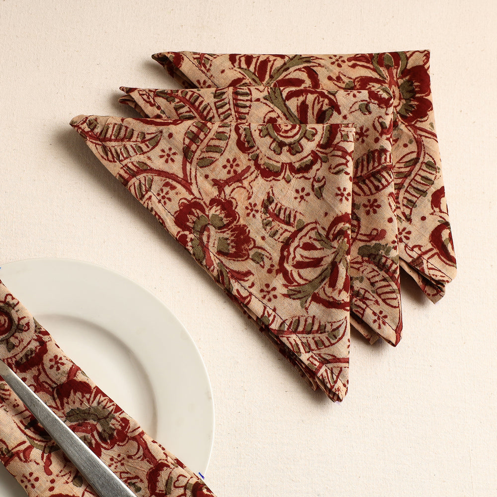 kalamkari cotton napkins