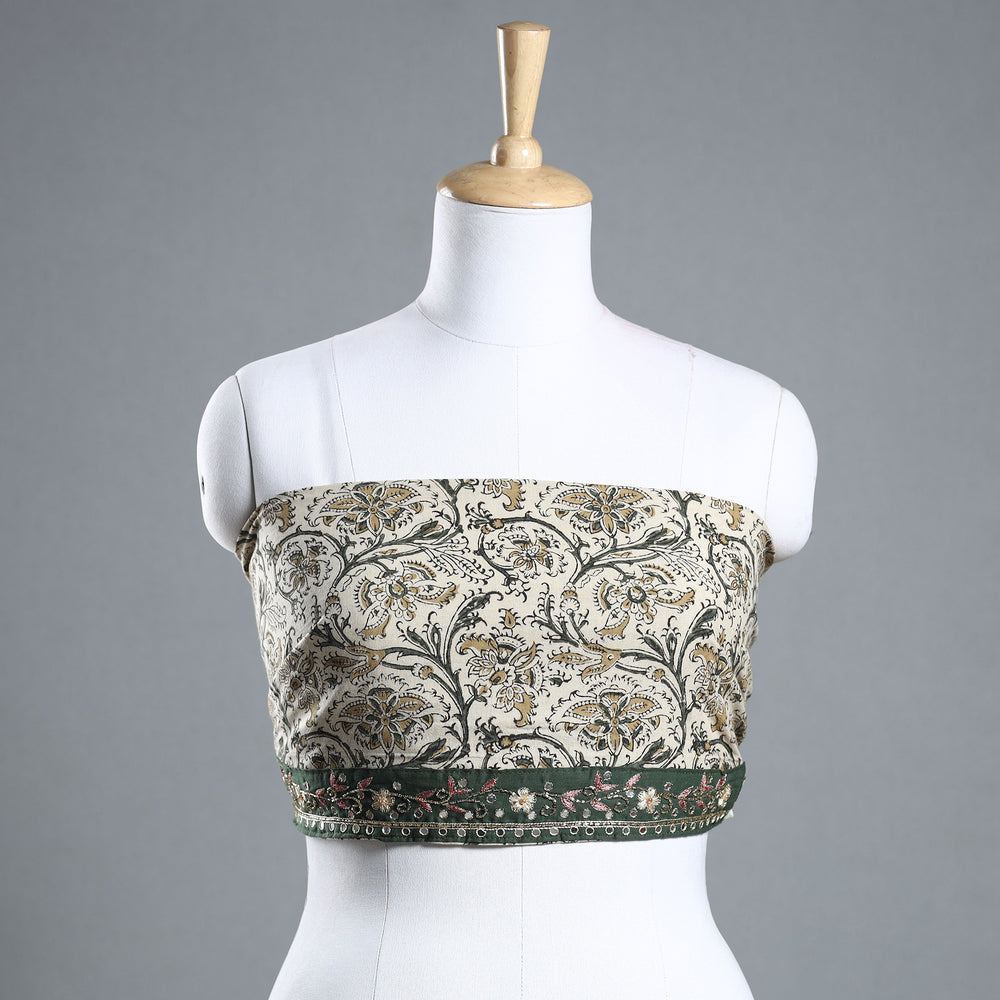 kalamkari blouse piece