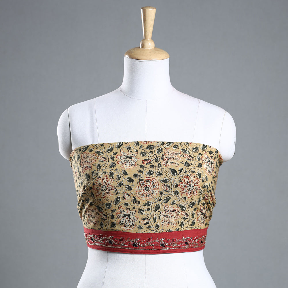 kalamkari blouse piece