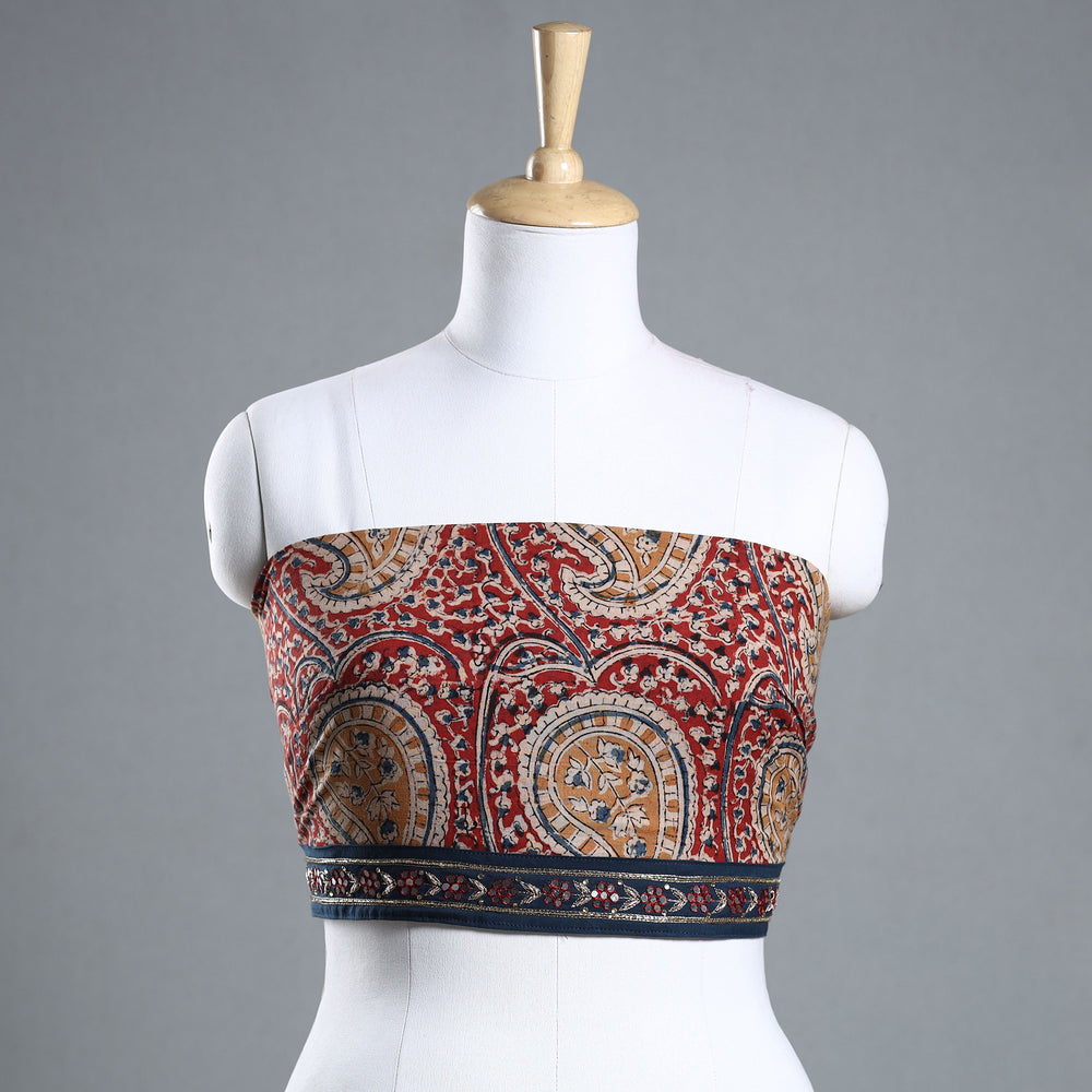 kalamkari blouse piece