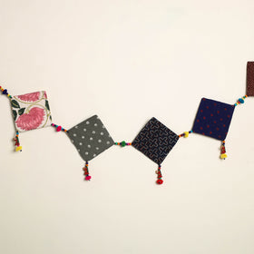 Handmade Bead Work Fabric Toran for Home Decor