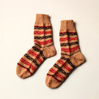 hand knitted woolen socks