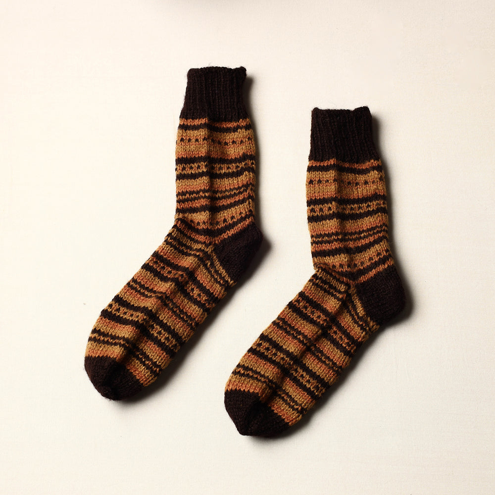 hand knitted woolen socks