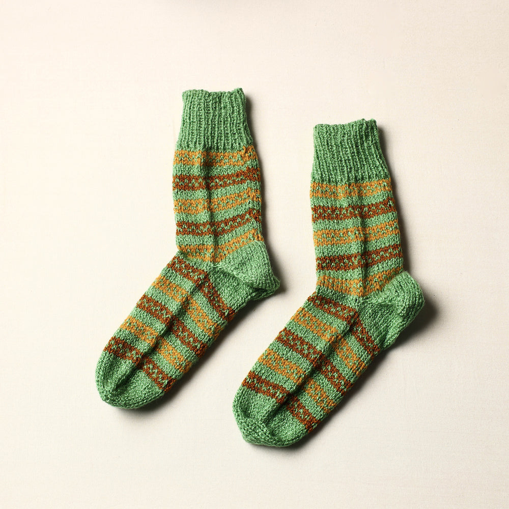 hand knitted woolen socks