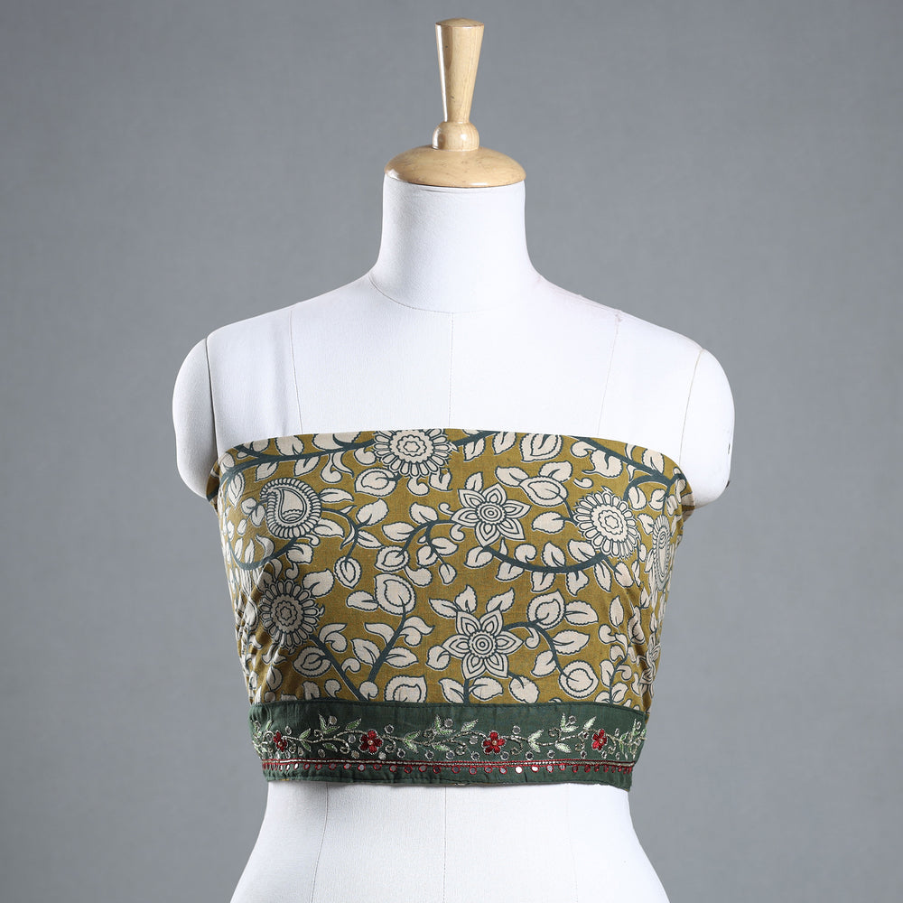 kalamkari blouse piece