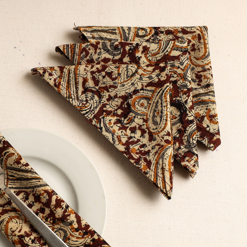 kalamkari cotton napkins