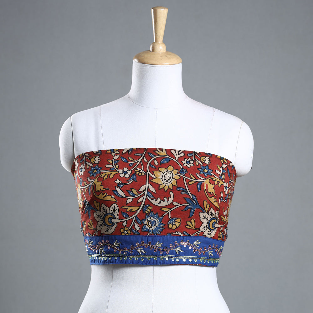 kalamkari blouse piece