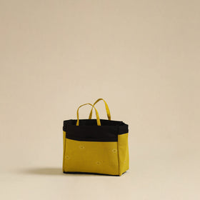  Yellow Handmade Multipurpose Cosmetic/Toiletry Bag