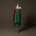 Handloom Sico Pochampally Ikat 2pc Unstitched Dress Material Kurta Set 02