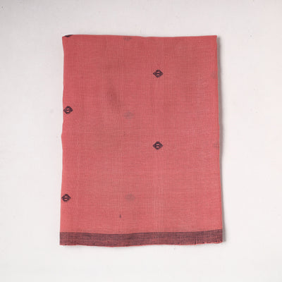 Pink - Organic Kala Cotton Handloom Precut Fabric (1.6 meter)
