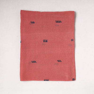 Pink - Organic Kala Cotton Handloom Precut Fabric (1.25 meter)
