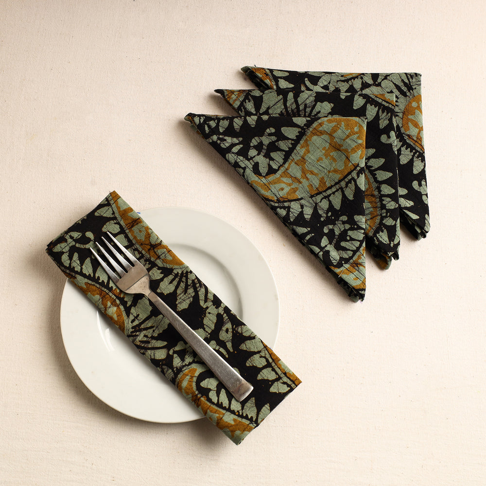 batik table napkins