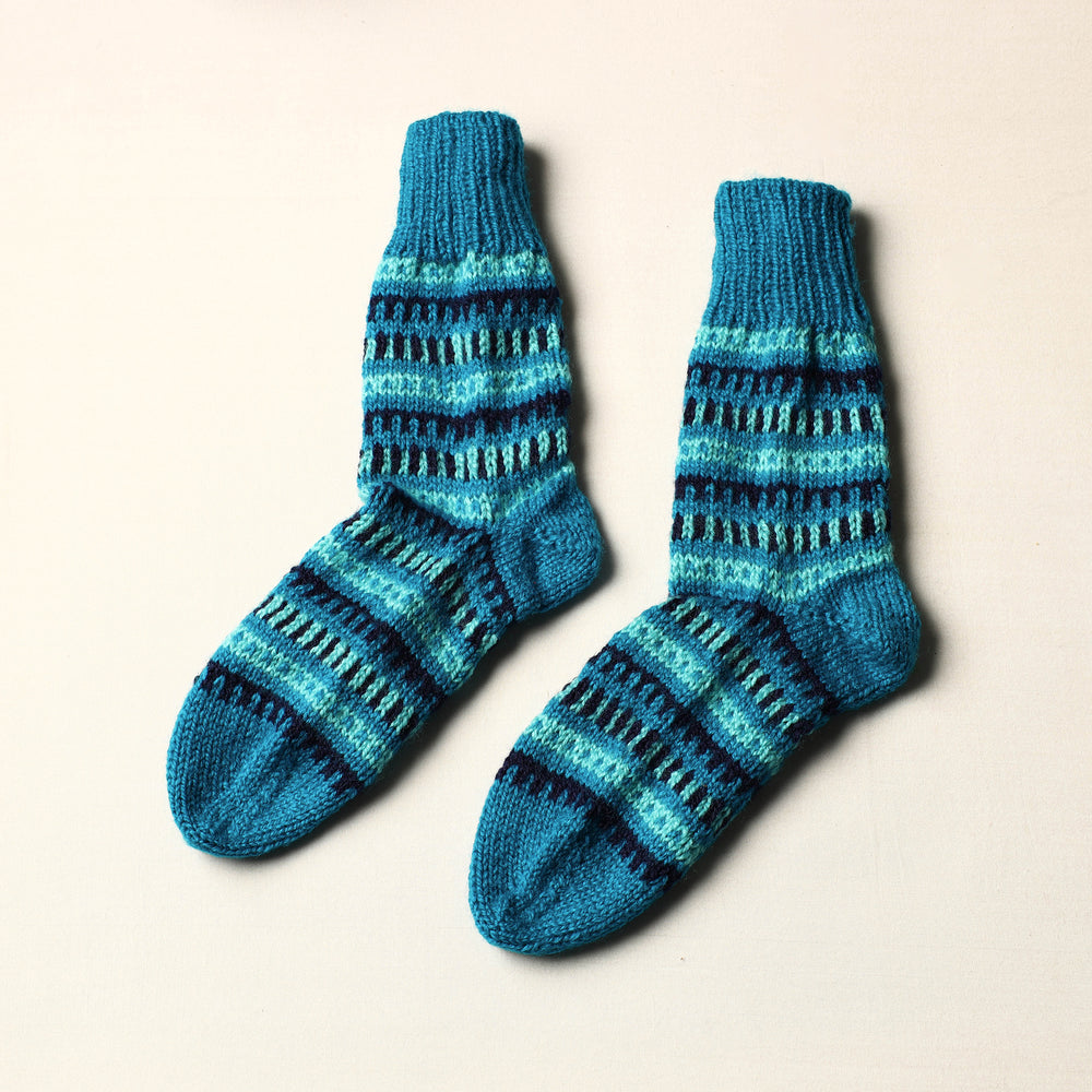 hand knitted woolen socks