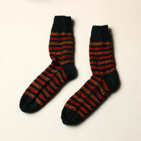 hand knitted woolen socks