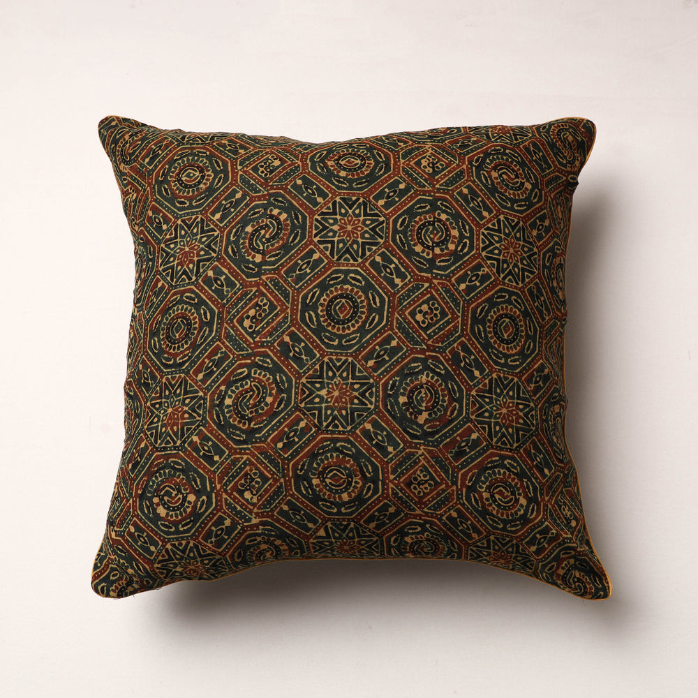 Ajrakh Cushion Cover