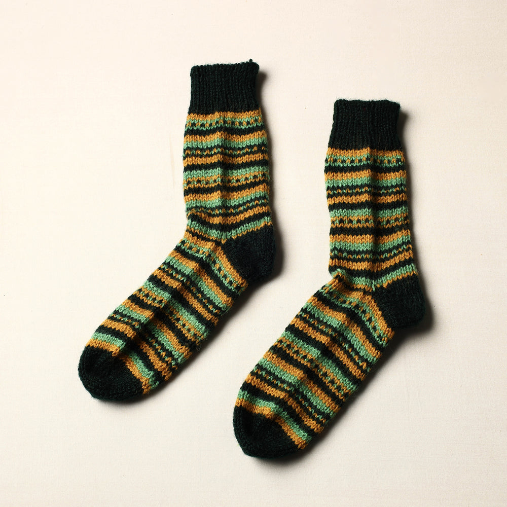 hand knitted woolen socks