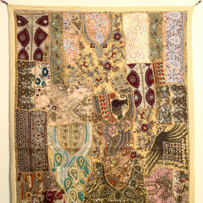 Banjara Moti Work Embroidery Tapestry Wall Hanging 106