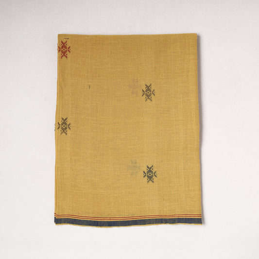Yellow - Organic Kala Cotton Handloom Precut Fabric (1.1 meter)