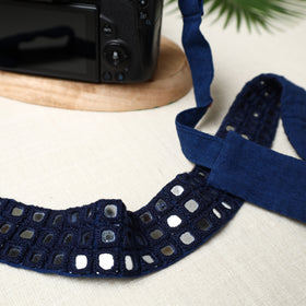  Mirror Work Kutchi Embroidery Fabric Camera Belt 