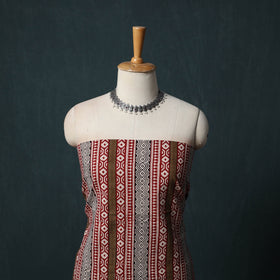 Bagh Hand Block Print Cotton 3pc Unstitched Dress Material Suit Set 10