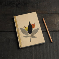 Leaves Art Work Handmade Paper Notebook 44